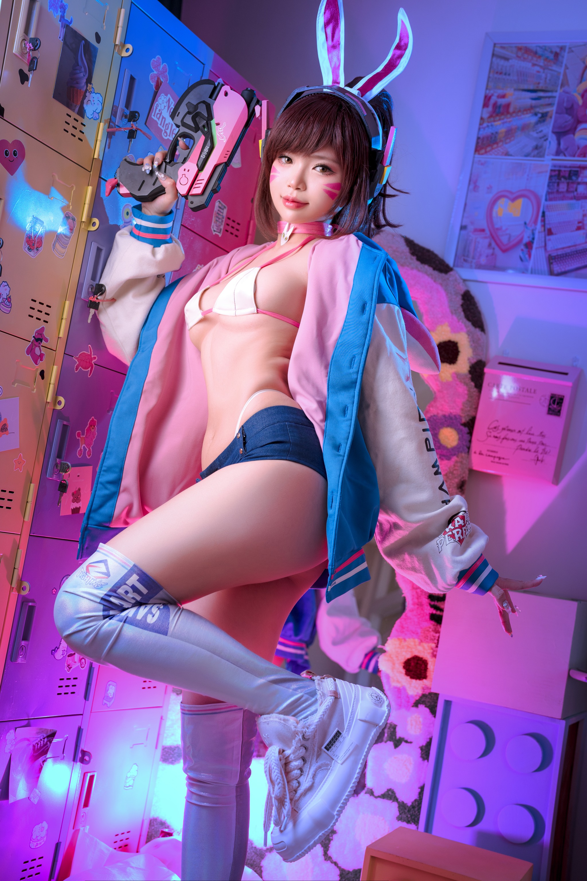ZinieQ – NO.094 D.Va Sakimichan Art[39P]-XikXak